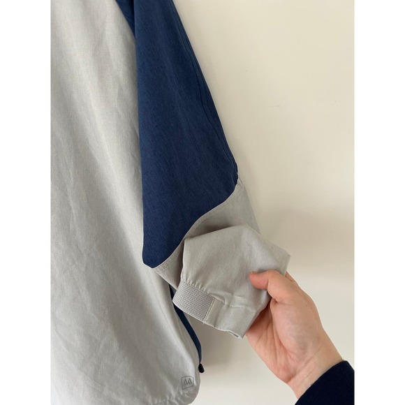 Mizzen + Main Hydrashift Full-Zip Hooded Windbreaker Jacket Size Medium - Picture 6 of 9